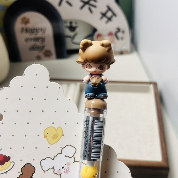 Wholesale Flocking Cute Grain String Music Gel Pen