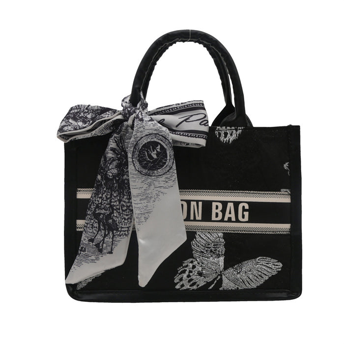 Wholesale Large capacity tote bag, personalized trend, niche commuting handbag, single shoulder crossbody bag, casual large bag