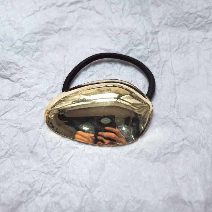 Wholesale Metal Eggshell Hairpin Top Clip Simple Design Sense Oval Spring Clip Hair Accessories