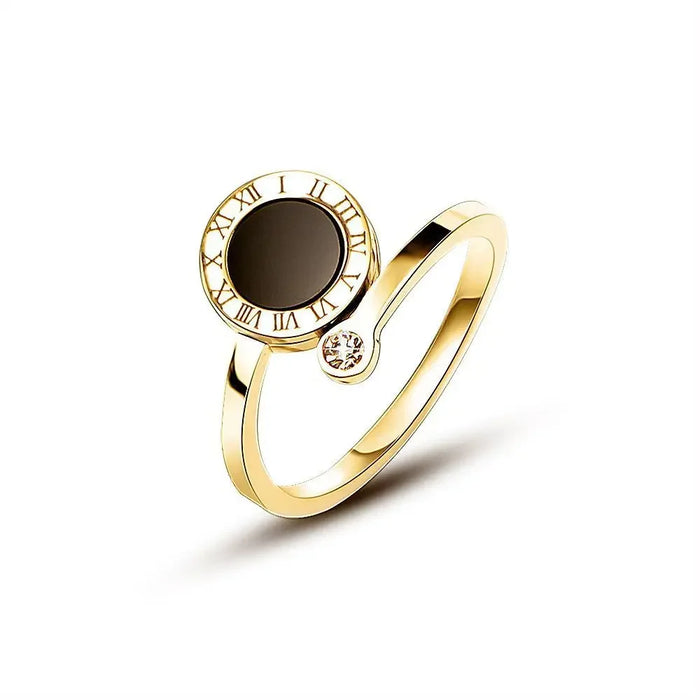 Wholesale New adjustable opening, no fading, sweet and personalized ring for women
