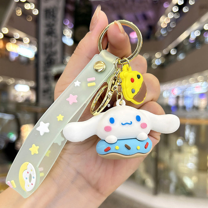 Wholesale Silicone Cartoon Doll Keychain(S)JDC-KC-ZiX022