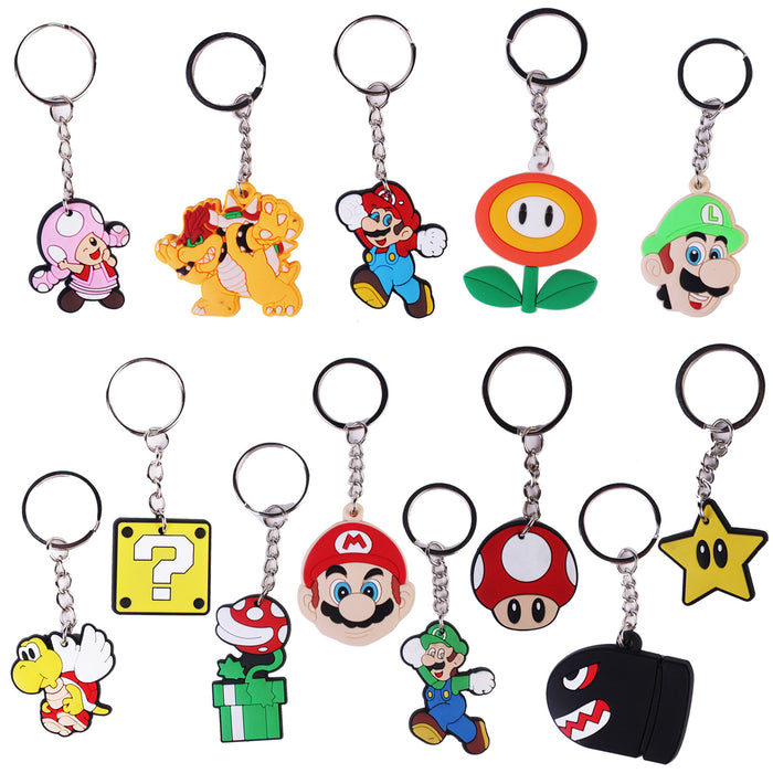 Wholesale Creative Cartoon Keychain Elastic Pvc Material JDC-KC-MiLai012