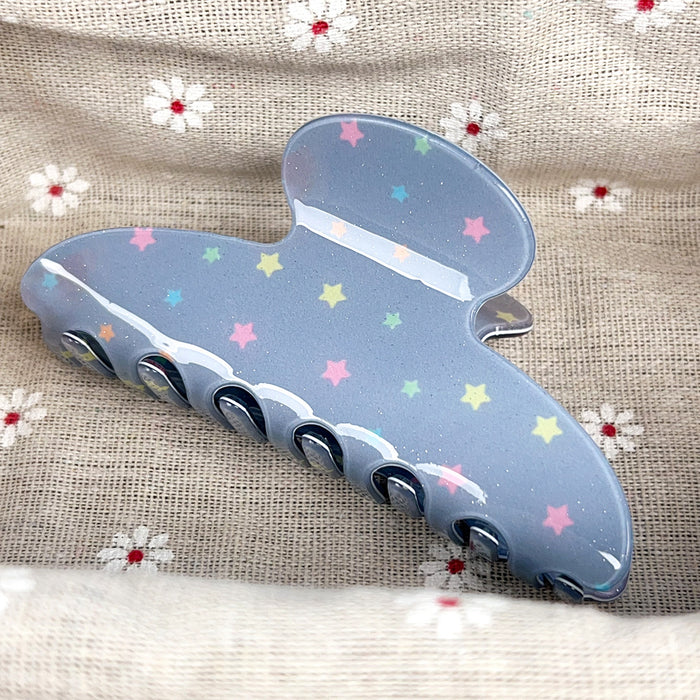Wholesale PVC Plaid Claw Hair Clip - Retro Fashion Accessory