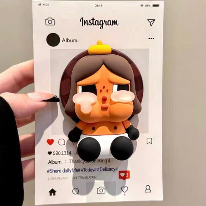 Wholesale 3D silicone  desktop telescopic airbag Phone stand