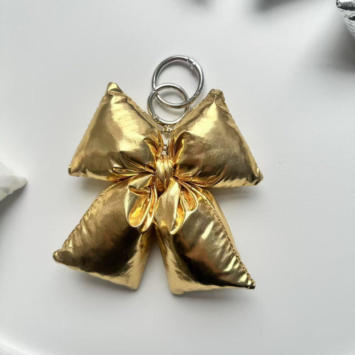 Wholesale Butterfly-shaped keychain filled with PP cotton