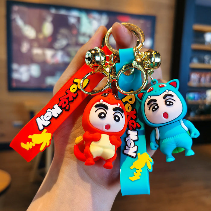 Wholesale PVC Cartoon Doll Keychain JDC-KC-Yid011