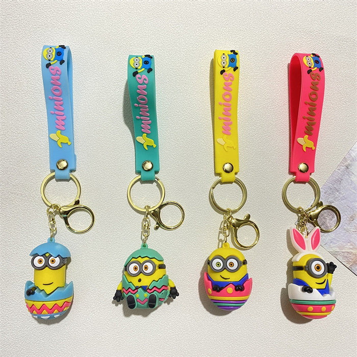 Wholesale PVC Cartoon Doll Keychain JDC-KC-WuYi057