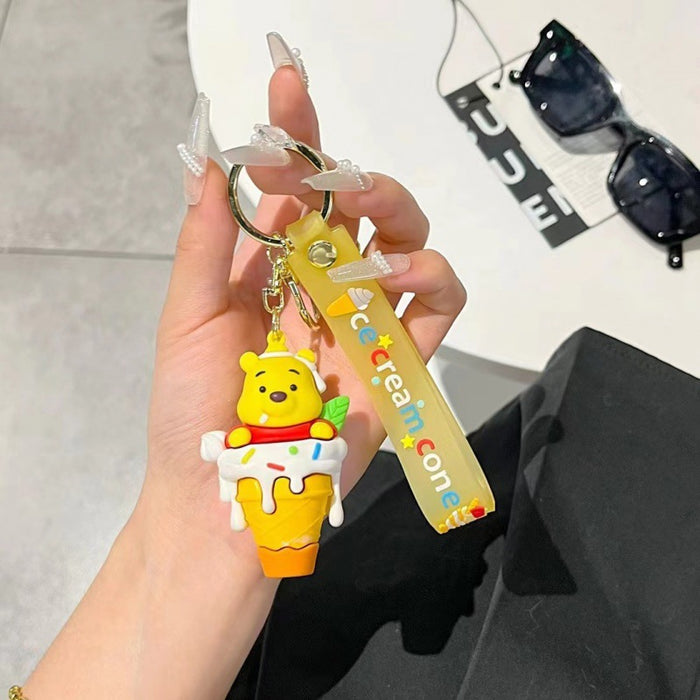 Wholesale PVC Cartoon Three-dimensional Keychain JDC-KC-TingM312