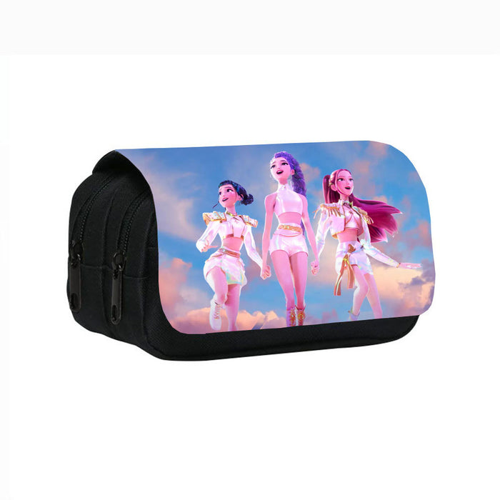 Wholesale Kpop Anime peripheral student pencil stationery bag