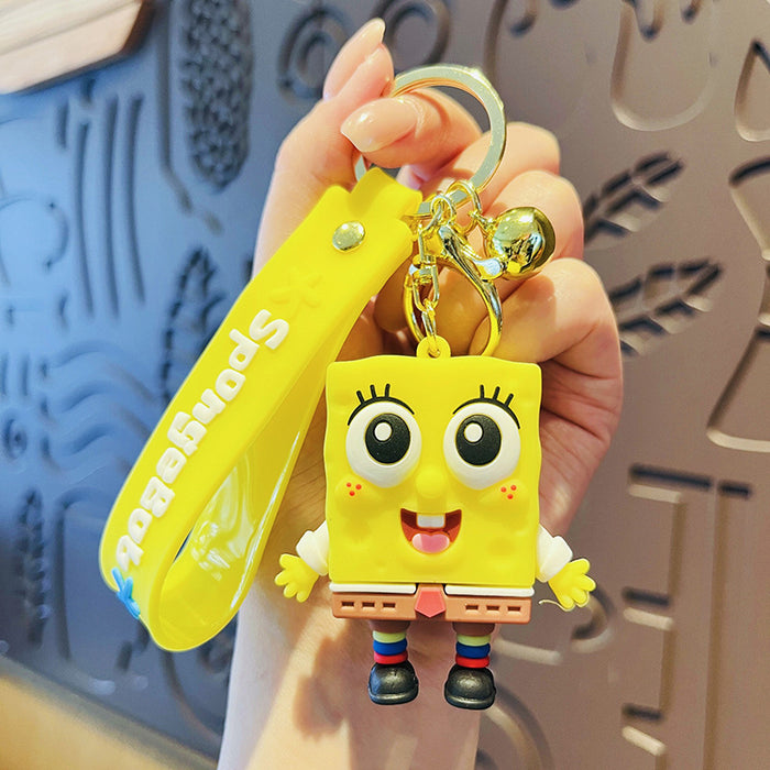 Wholesale PVC Cartoon Doll Keychain JDC-KC-HangLi001