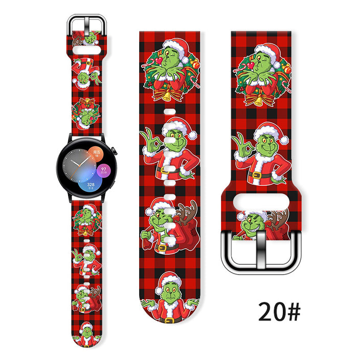 Wholesale Printed Tpu Watch Strap Wrist Strap JDC-WD-NuoQi063