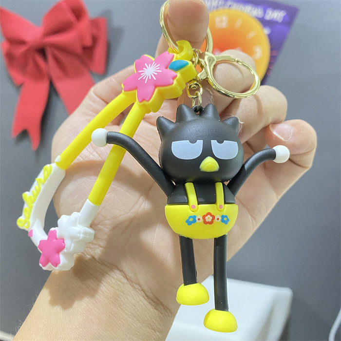 Wholesale PVC Cartoon Doll Keychain JDC-KC-WuYi044