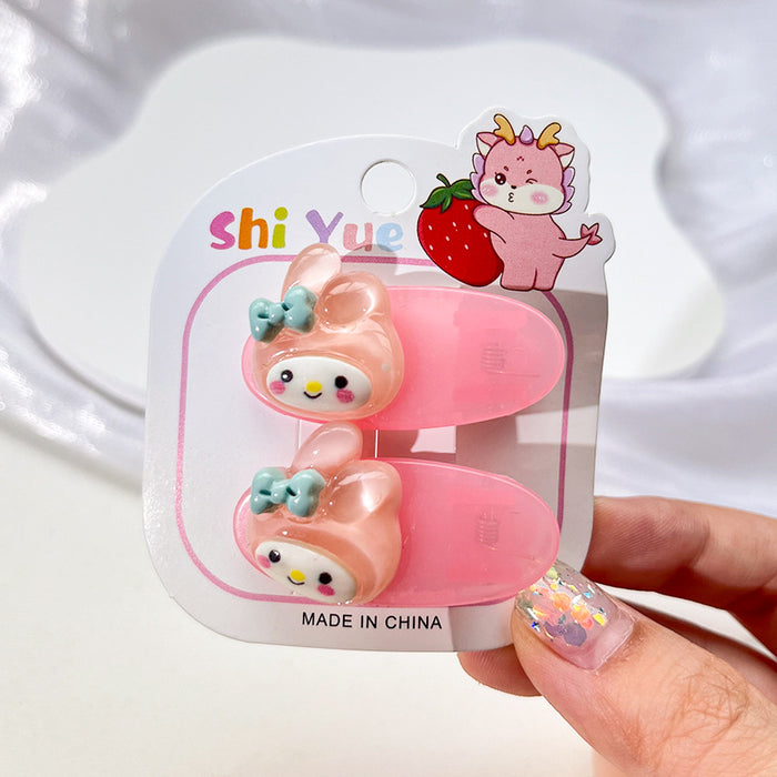 Wholesale Cartoon Cute Children's Plastic Hairpin JDC-HC-Leiyang002