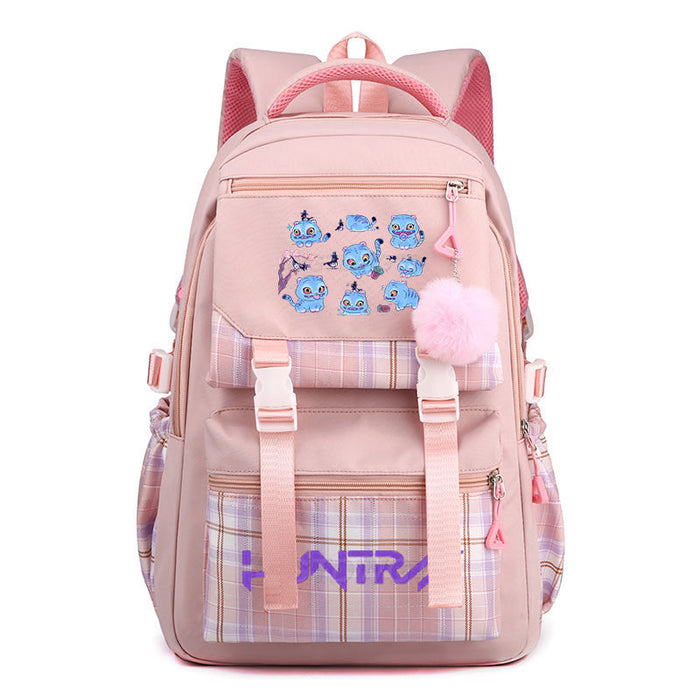 Wholesale  Kpop Printed School Bag Junior High School Large Capacity Backpack