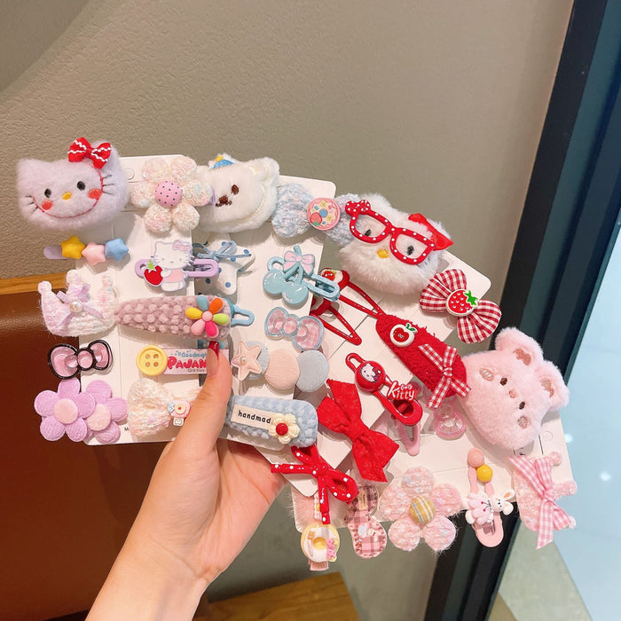 Wholesale Red bow hair tie hair clip