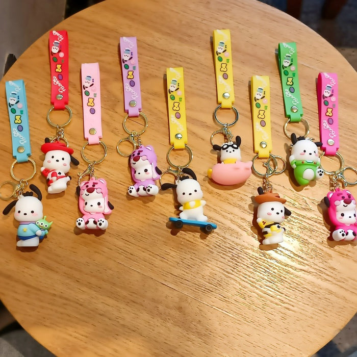 Wholesale Cartoon Doll PVC Keychain JDC-KC-MingT021