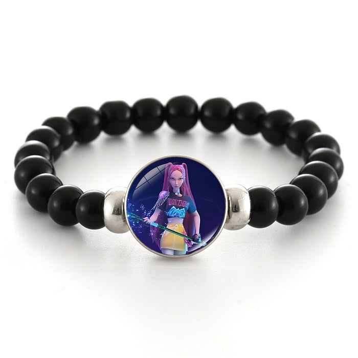 Wholesale KPOP Couple leather braided bracelet