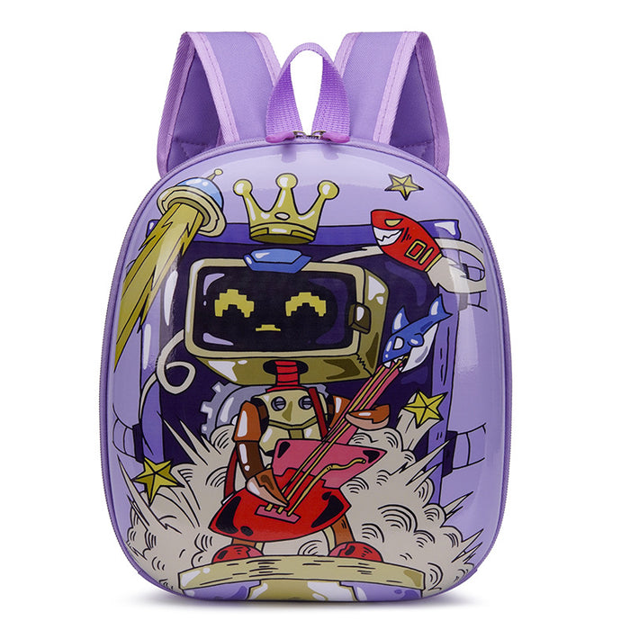 Wholesale Oxford Cloth Hard Shell Children's Cartoon Unicorn Backpack JDC-BP-Tongxi007