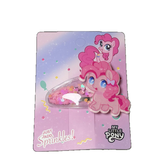 Wholesale Cute cartoon quicksand-style girl' s hair clips