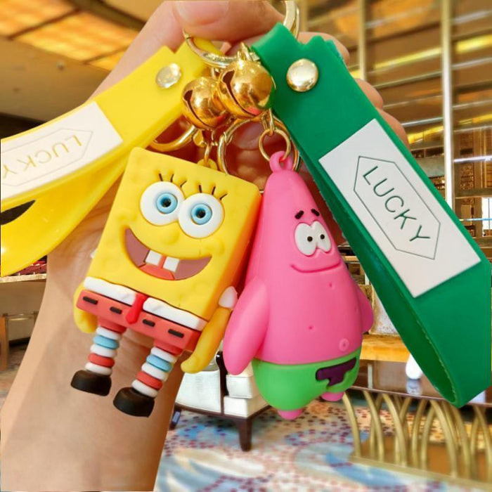 Wholesale Silicone Cartoon Doll Keychain JDC-KC-MingT107