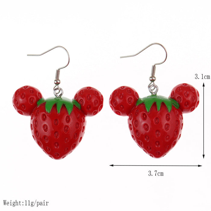 Wholesale Cute Creative Cartoon Animal Earrings JDC-ES-NiQing063