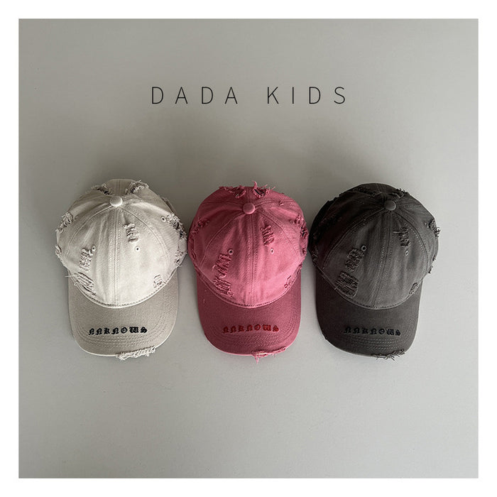 Wholesale children's cap foreign style baseball Sunscreen cap