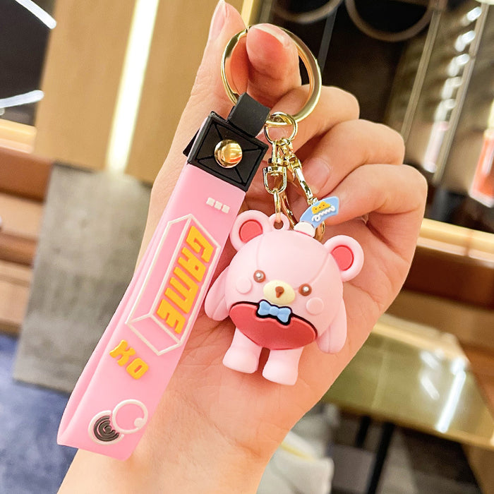 Wholesale PVC Cartoon Doll Keychain JDC-KC-ShiM004