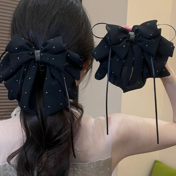 Wholesale High-end new hairpins for women with high-end temperament half-tied hairpins