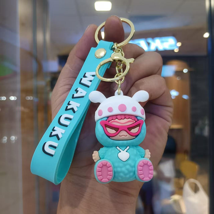 Wholesale Cartoon Soft PVC Keychain Charm