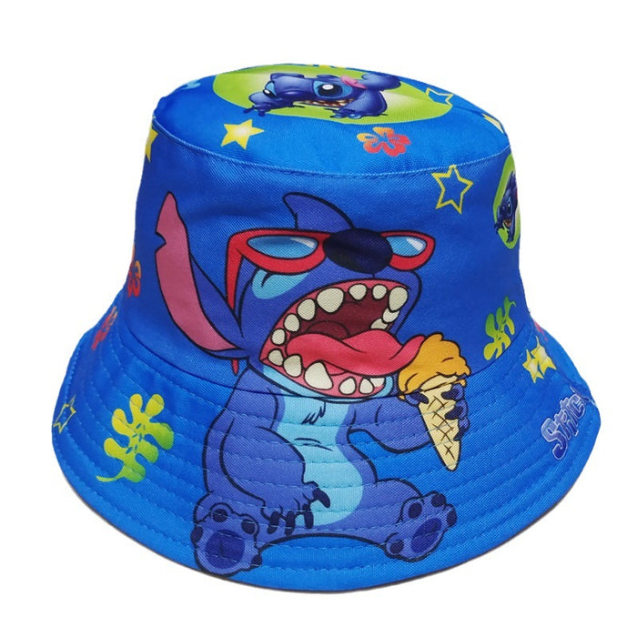 Wholesale Cartoon Children's Printing Cotton Bucket Hat JDC-FH-BoD019