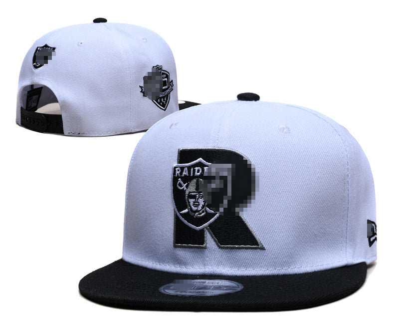Wholesale Rugby cap for men and women,  hip-hop embroidered flat-brimmed hat,  outdoor sun protection hat