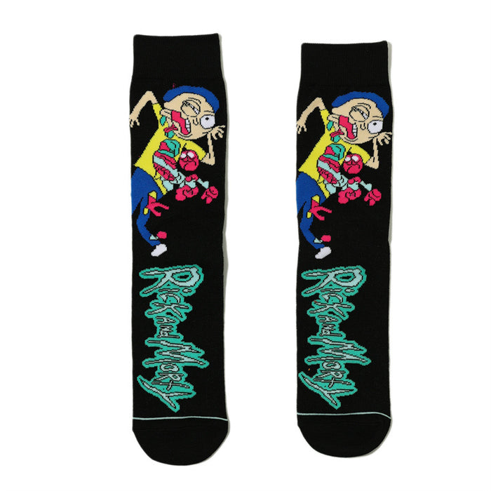 Wholesale Cotton socks,  anime-style mid-calf socks