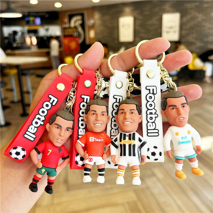 Wholesale Cartoon Dolls Silicone Keychain JDC-KC-ShiX006