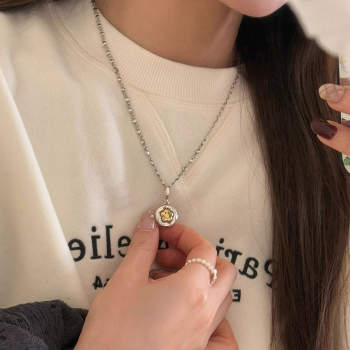 Wholesale Vintage necklace, niche, high-end, light luxury, versatile, collarbone chain, new accessories