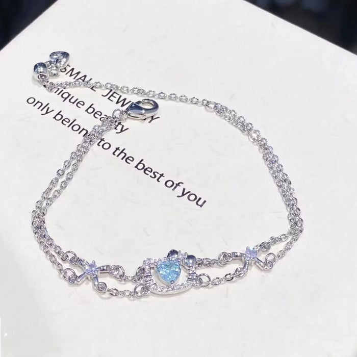 Wholesale Hollow out bracelet versatile light luxury accessory love