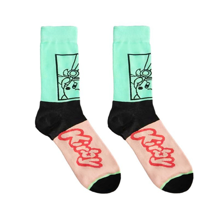 Wholesale All-season anime trendy socks