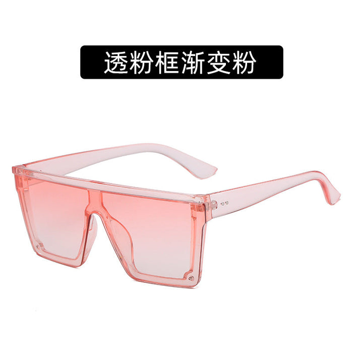 Venta al por mayor Cuadrado Clavos de arroz Lentes de una pieza Gafas de sol Male JDC-SG-XIA019