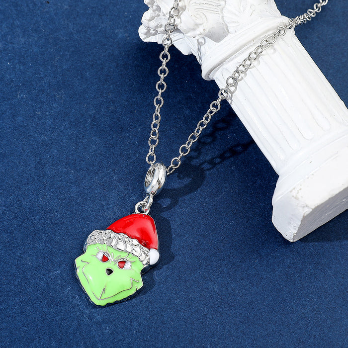 Wholesale Christmas Series Beaded Accessories Necklace