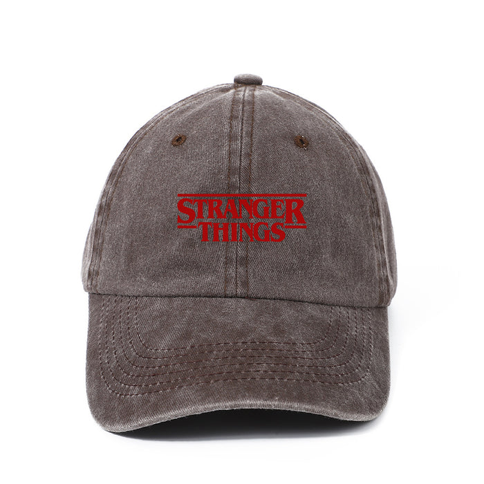 Wholesale Soap opera merchandise: Washable baseball caps for outdoor leisure and sports