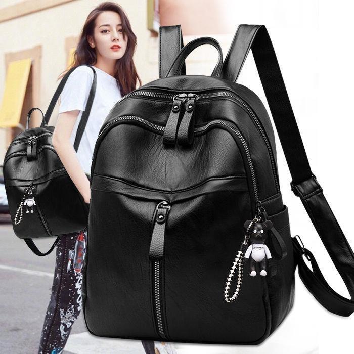 Wholesale Backpack New Small Backpack Trendy Bag Versatile Women's Soft Leather Large Capacity Fashion Backpack