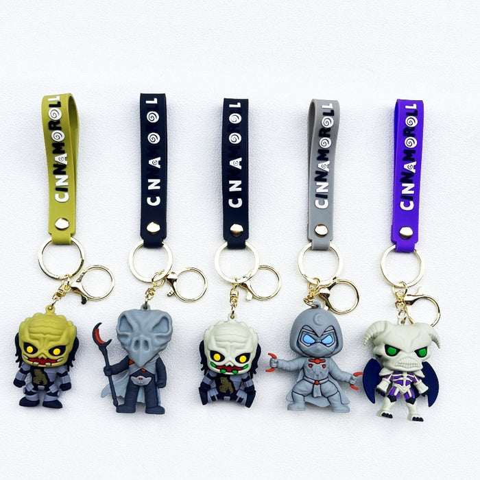 Wholesale PVC Cartoon Doll Keychain JDC-KC-WuYi171