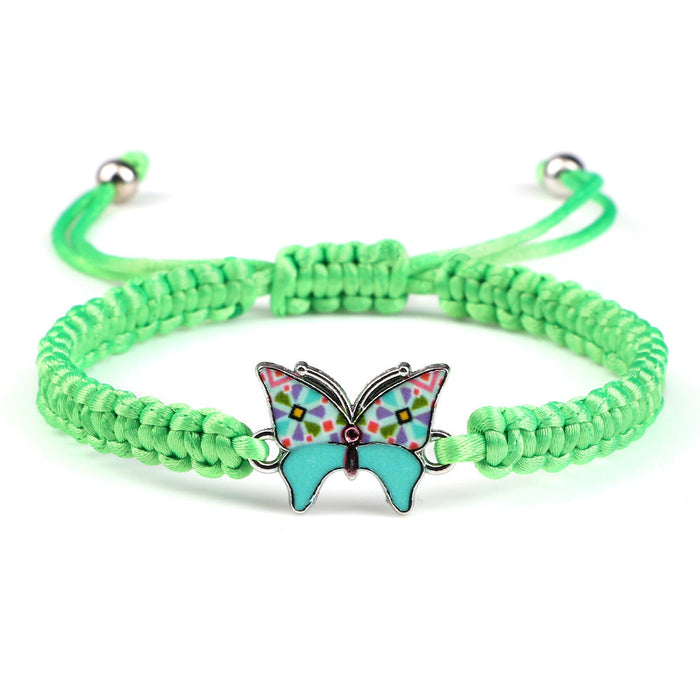 Wholesale Bracelet Rope Butterfly Bracelet Women Color JDC-BT-XingH004