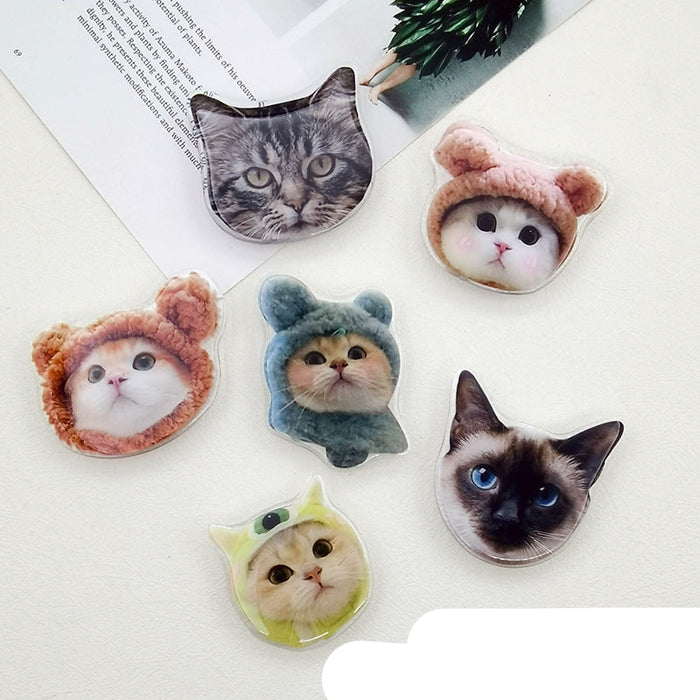 Wholesale Special-shaped Glue Cute Pet Cat Phone stand