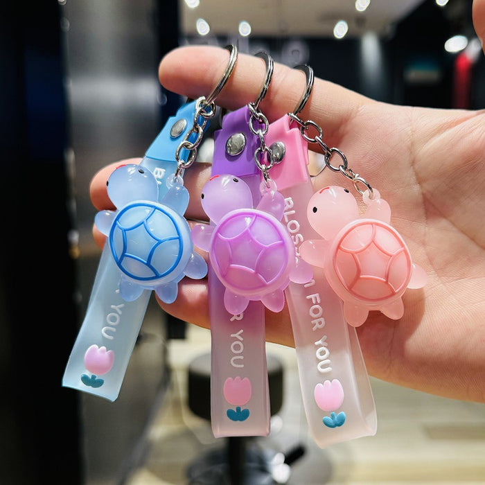 Wholesale Cartoon Keychain PVC Soft Rubber Doll Backpack Pendant Keychain