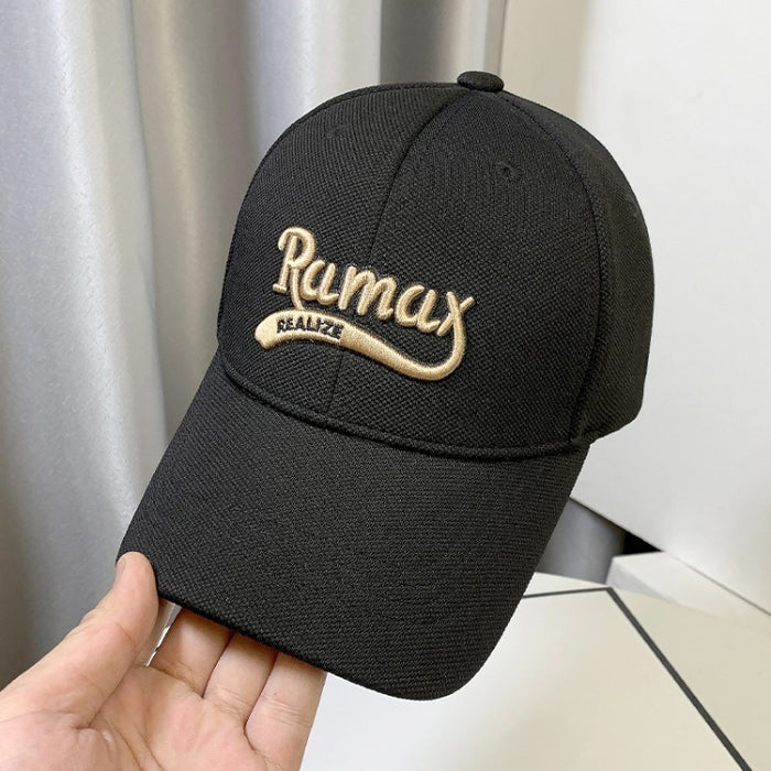 Wholesale Hardtop duckbill cap embroidered letters baseball cap versatile