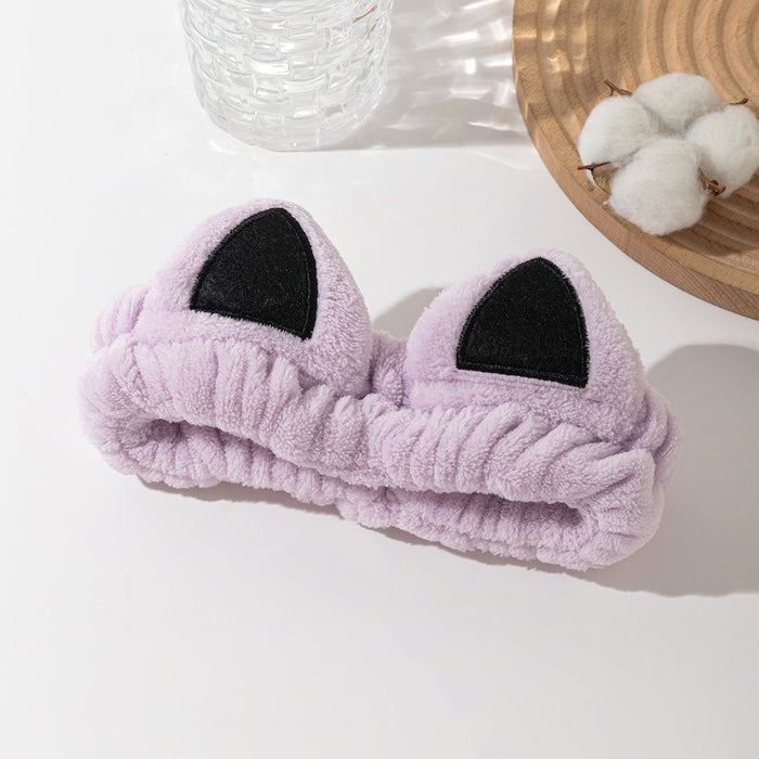 Wholesale Women' s thickened cartoon cat ear headband
