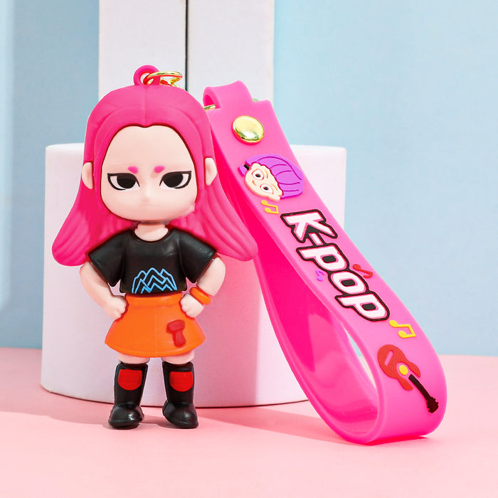 Wholesale Kpop Anime Backpack Pendant Keychains