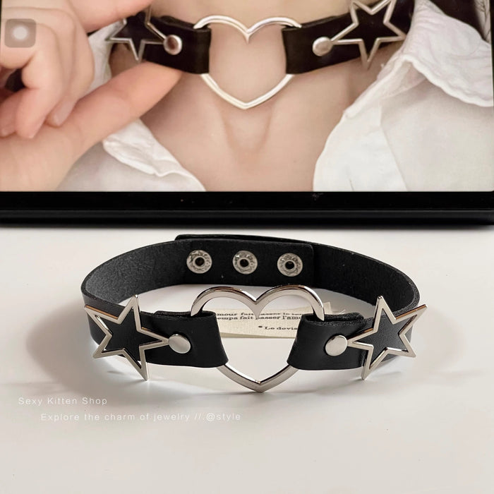 Wholesale Five-Pointed Star Collar Necklace Clavicle Chain