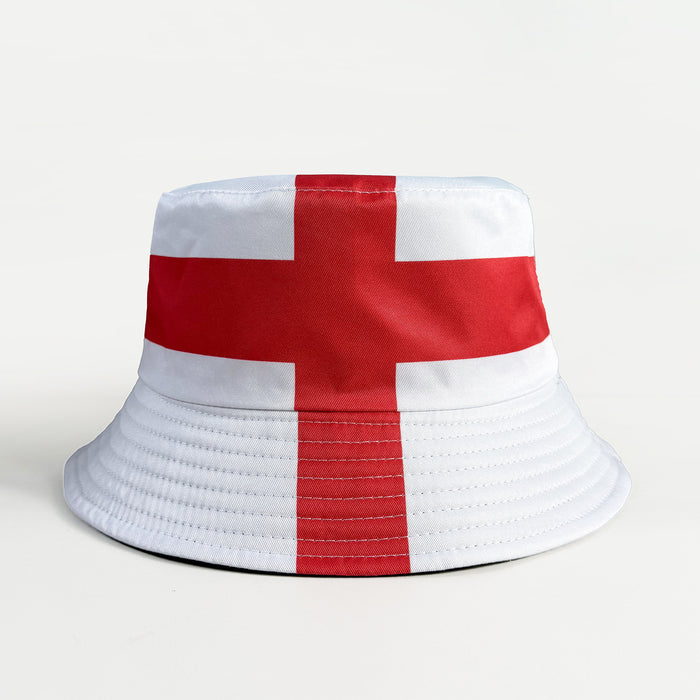 Wholesale World Cup Fisherman Hat Sun Hat Fan Supplies Reversible Bucket Hat