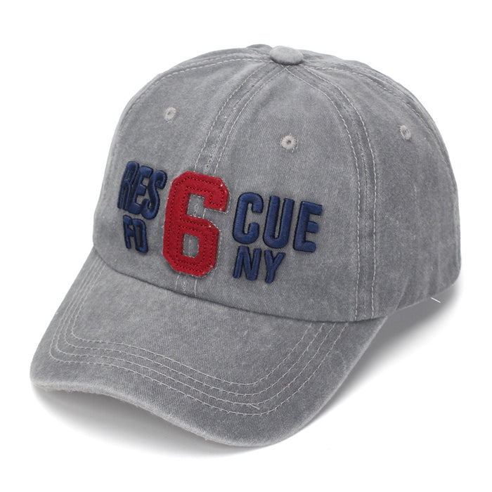 Wholesale Fashion Retro Washed Cotton Baseball Cap with Curved Brim for Summer